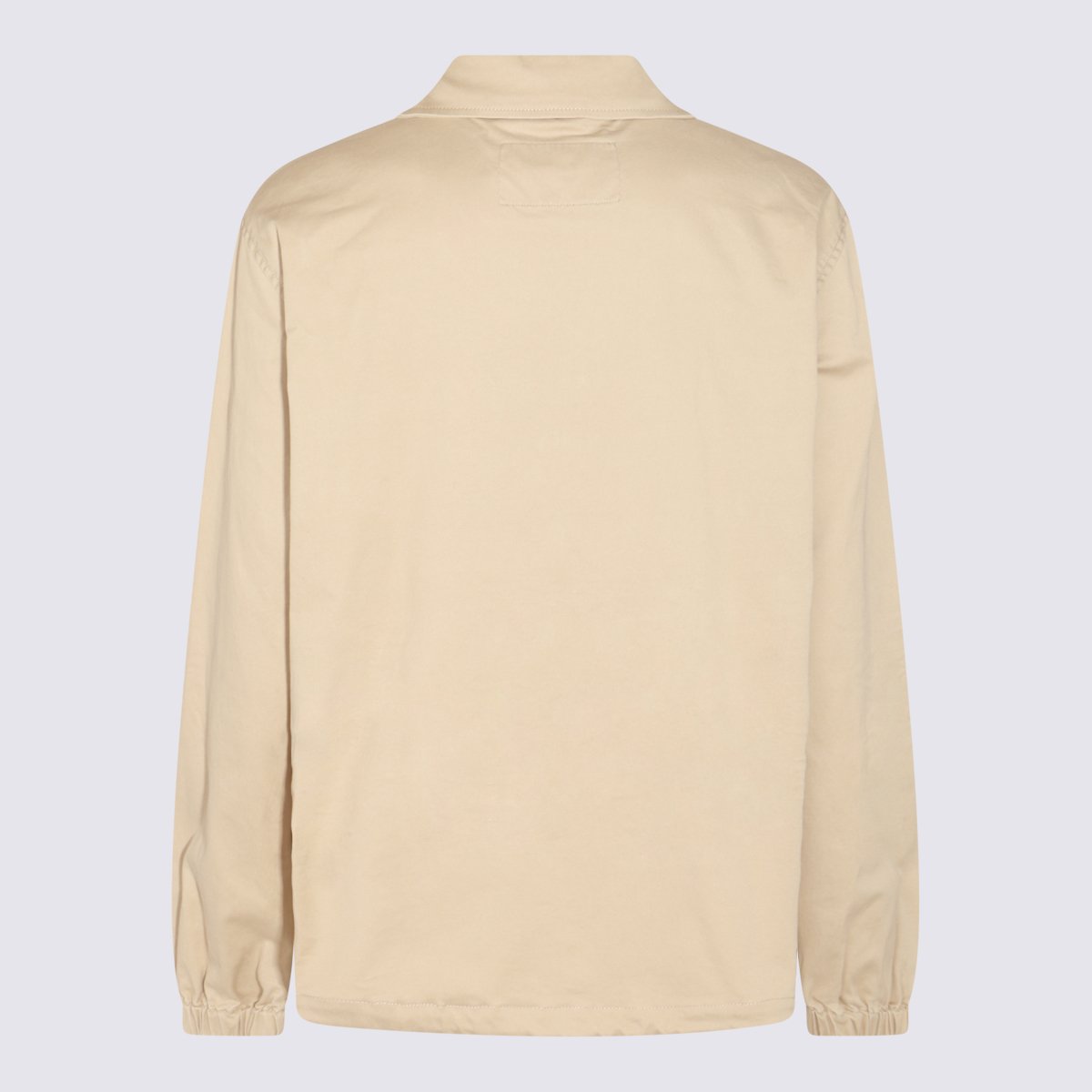 Dsquared2 Graphic Front Button-Up Jacket With Classic Collar Neutraal