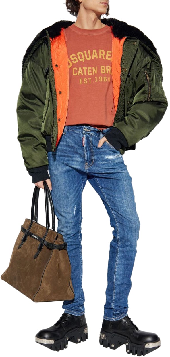 Dsquared2 Coats Kaki Bruin