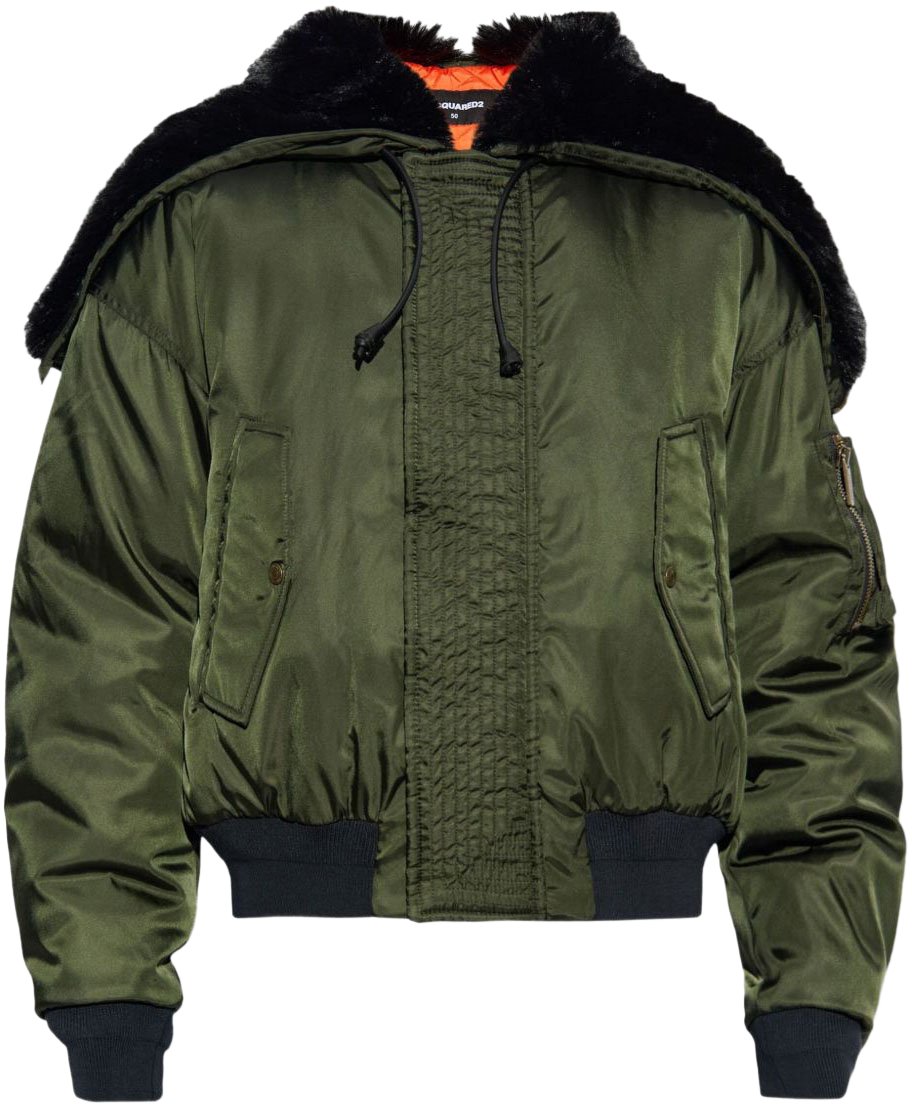 Dsquared2 Coats Kaki Bruin