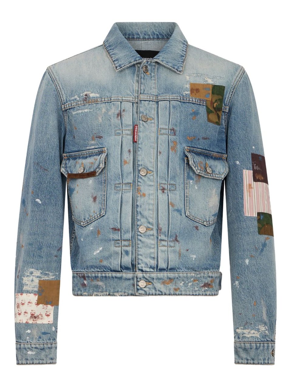 Dsquared2 Jackets Denim Lichtblauw