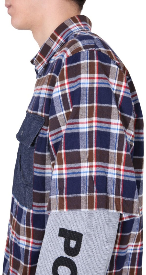 Dsquared2 Double-Sleeve Casual Shirt With Classic Collar Grijs