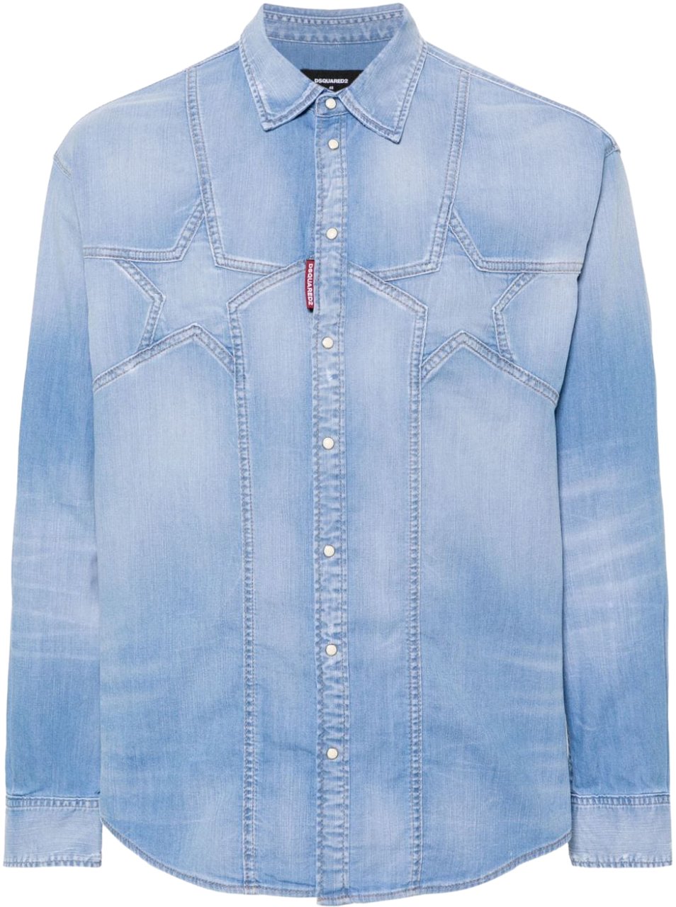 Dsquared2 Shirts Blue Blauw