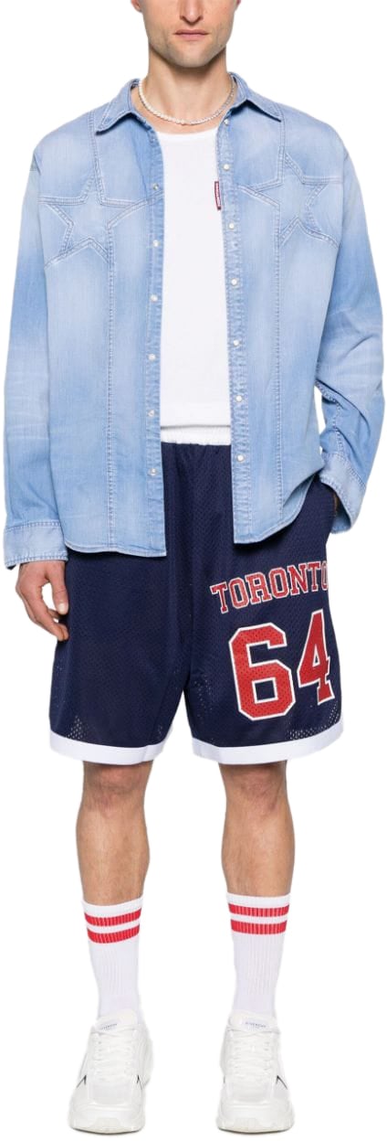 Dsquared2 Shirts Blue Blauw