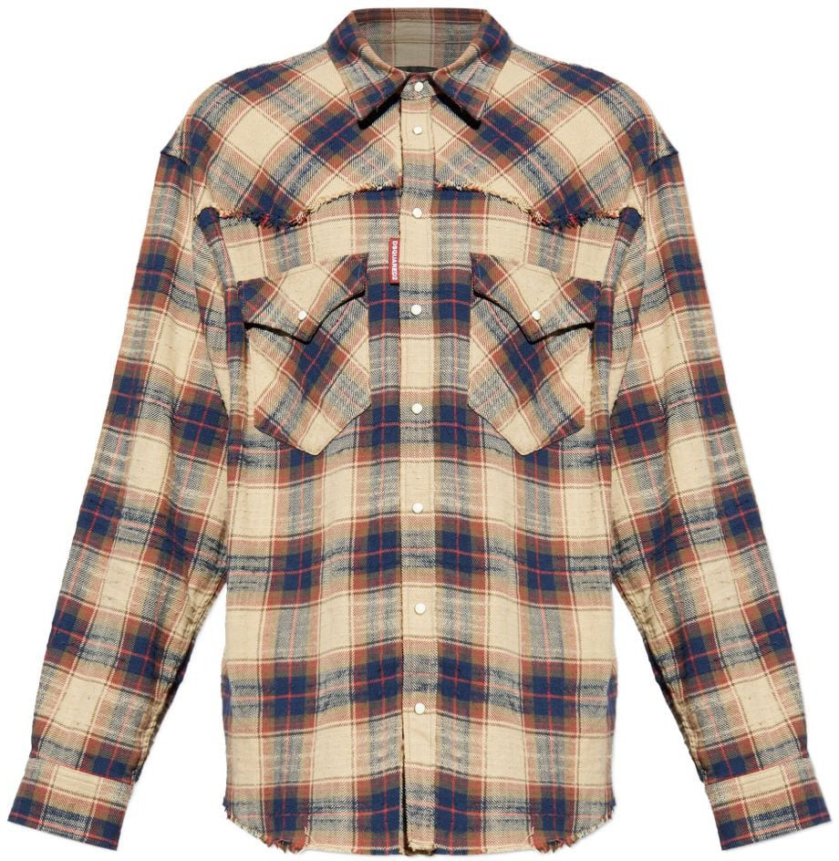 Dsquared2 Shirts Marron Bruin
