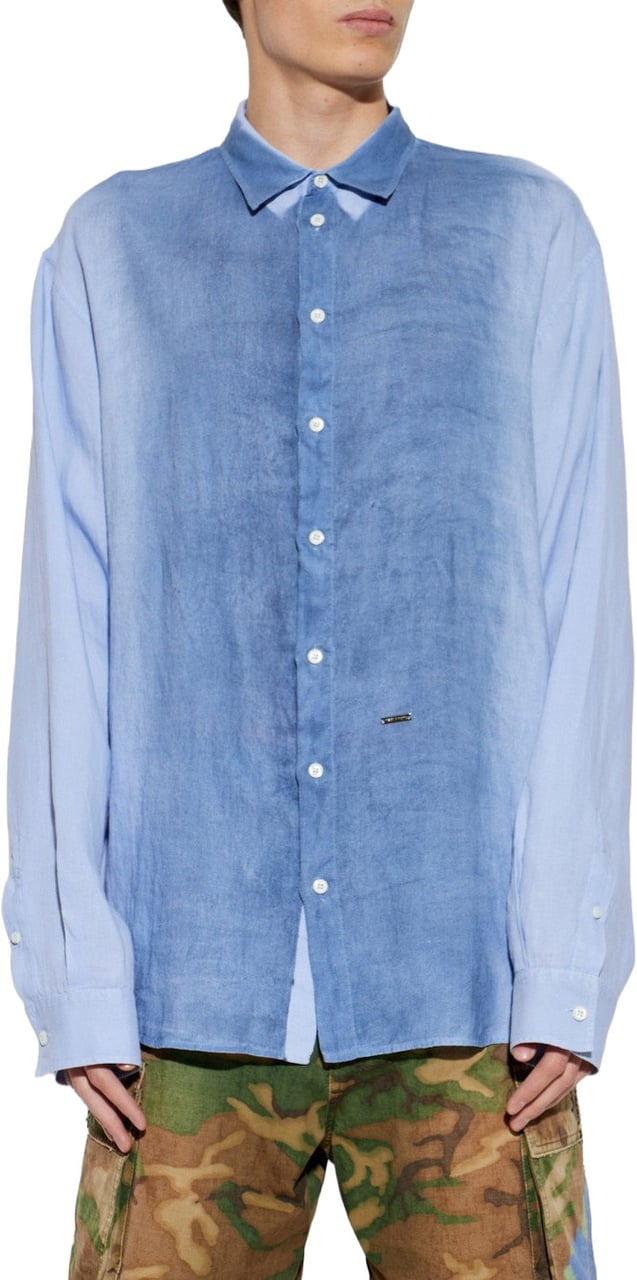 Dsquared2 Shirts Blue Blauw