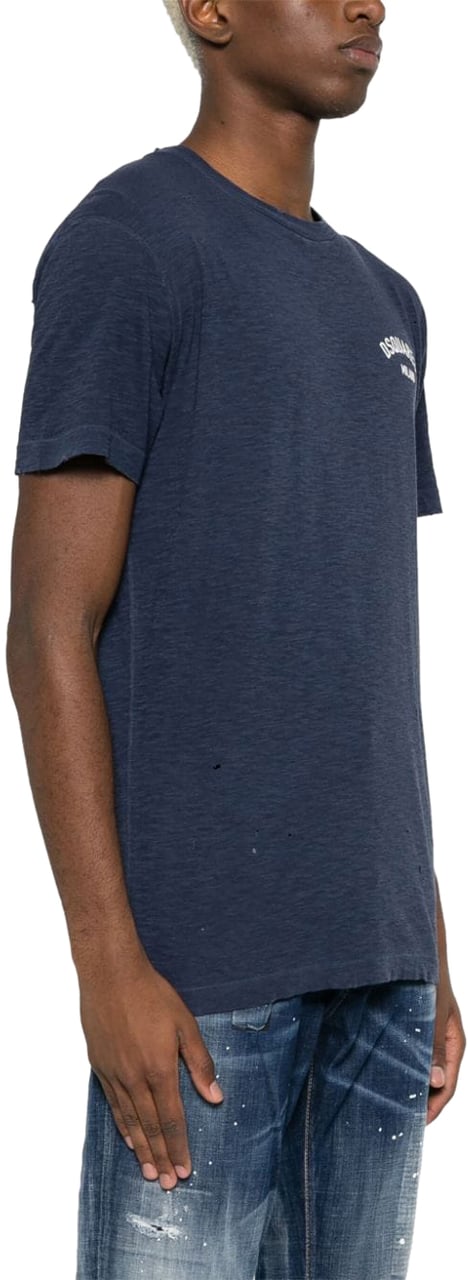 Dsquared2 T-Shirts And Polos Blue Blauw