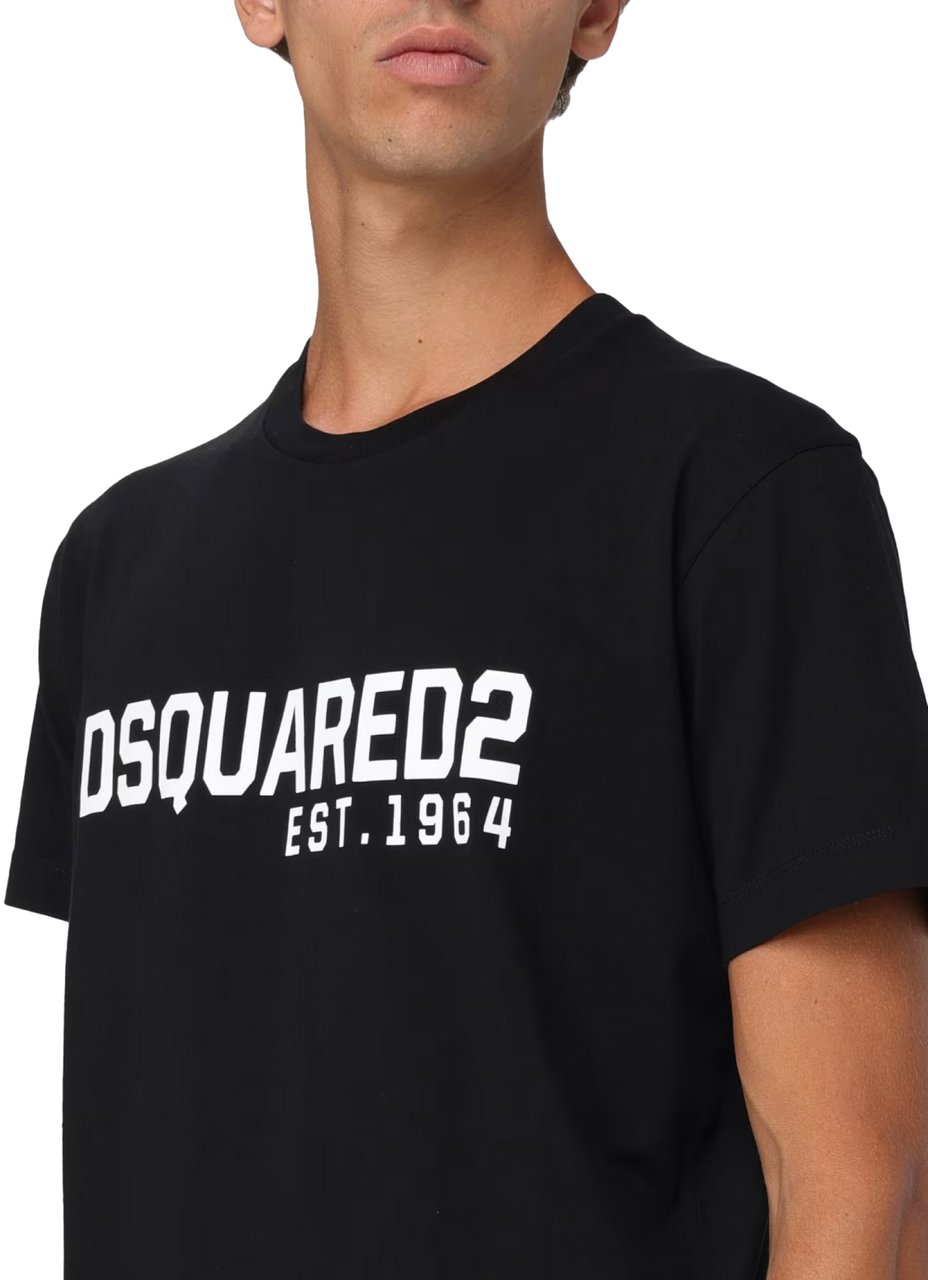Dsquared2 Cool Fit Logo T-shirt Zwart