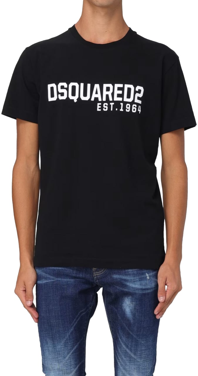 Dsquared2 Cool Fit Logo T-shirt Zwart