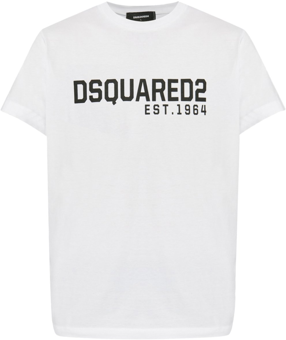 Dsquared2 Cool Fit Logo T-shirt Wit