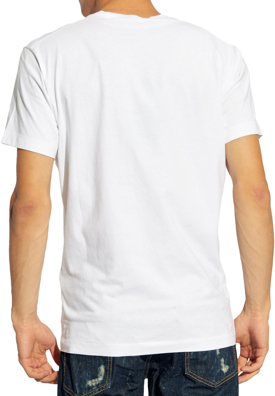 Dsquared2 Cool Fit Logo T-shirt Wit