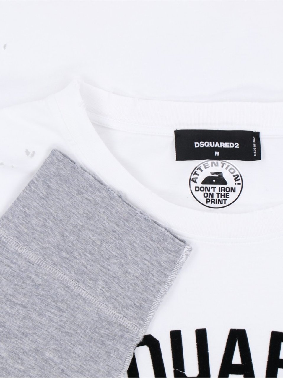 Dsquared2 Logo Print T-Shirt – White Wit