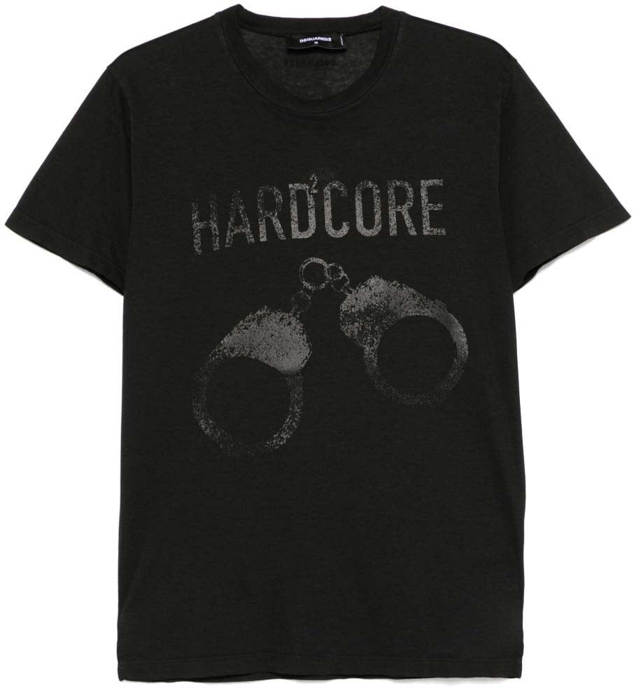 Dsquared2 T-Shirts And Polos Black Zwart