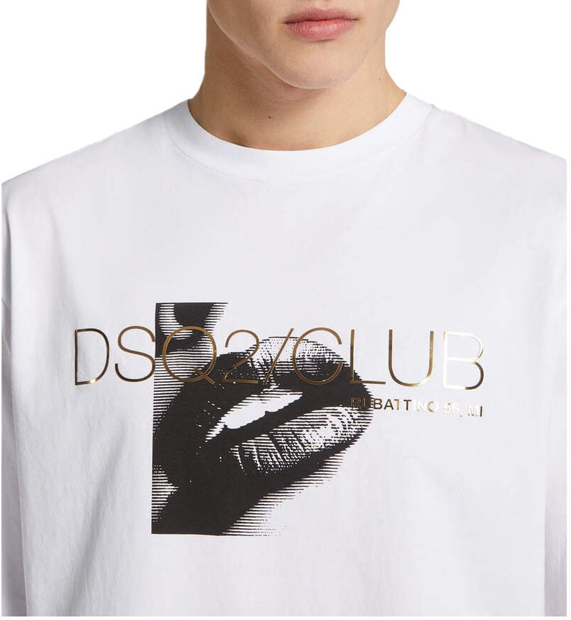 Dsquared2 T-shirts White Wit
