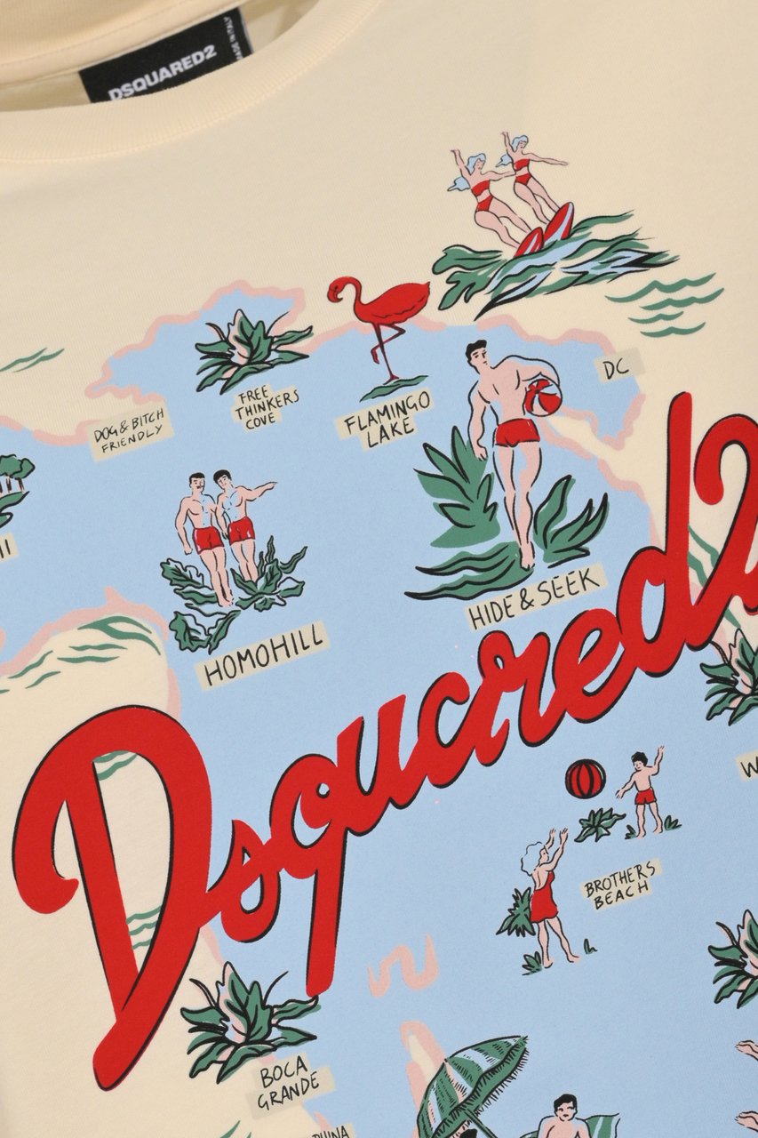 Dsquared2 T-Shirts And Polos Wit