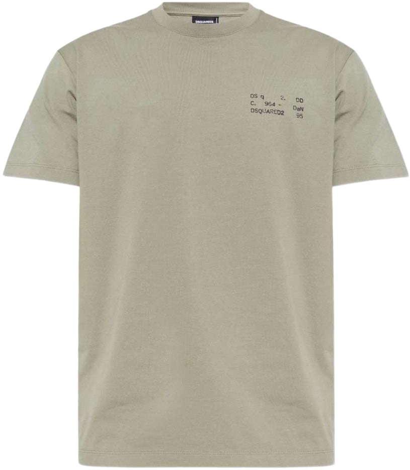Dsquared2 T-Shirts And Polos Kaki Bruin