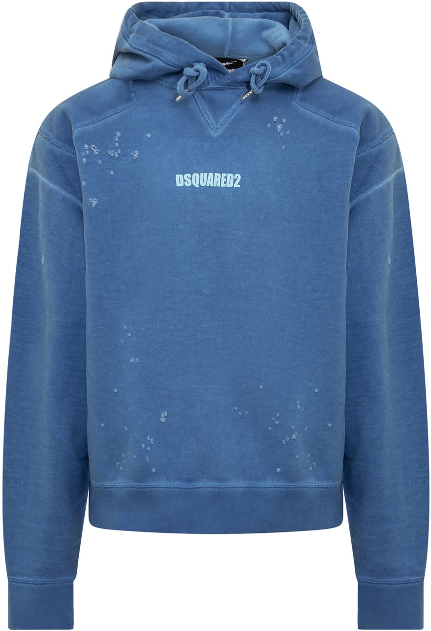 Dsquared2 Felpa Cipro Blauw