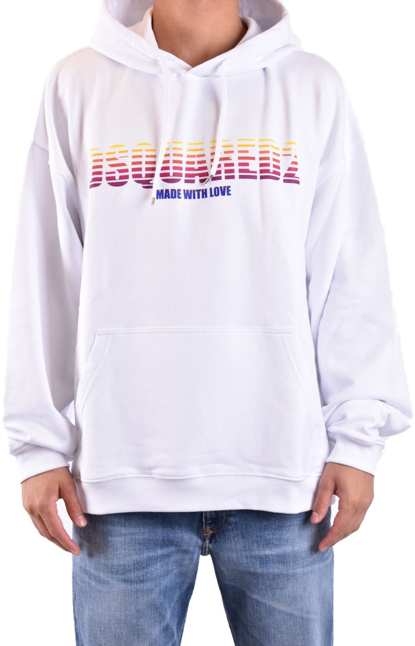 Dsquared2 Sweatshirts White Wit