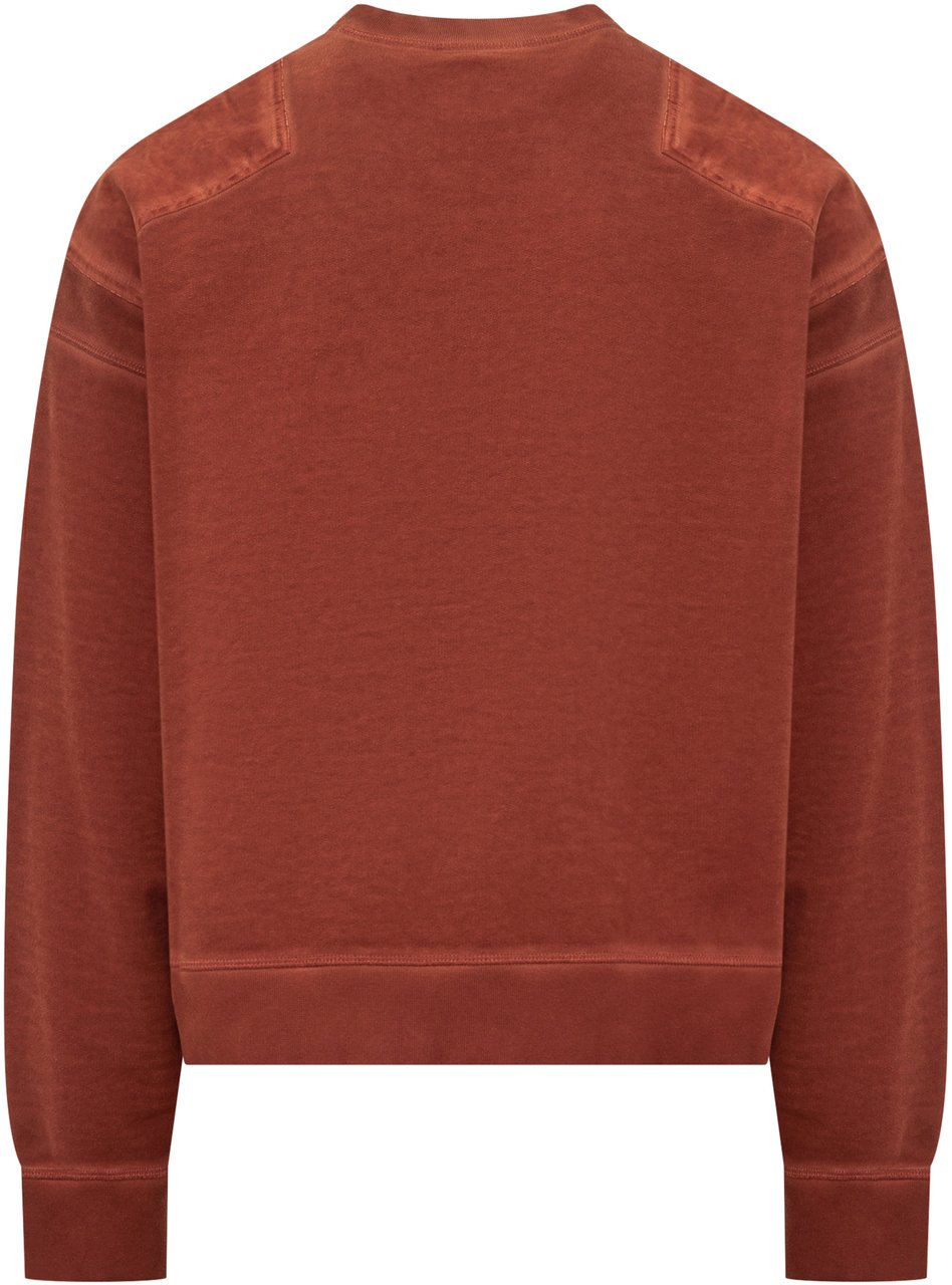 Dsquared2 Dsquared2 Felpa Rossa con Logo Ricamato Rood