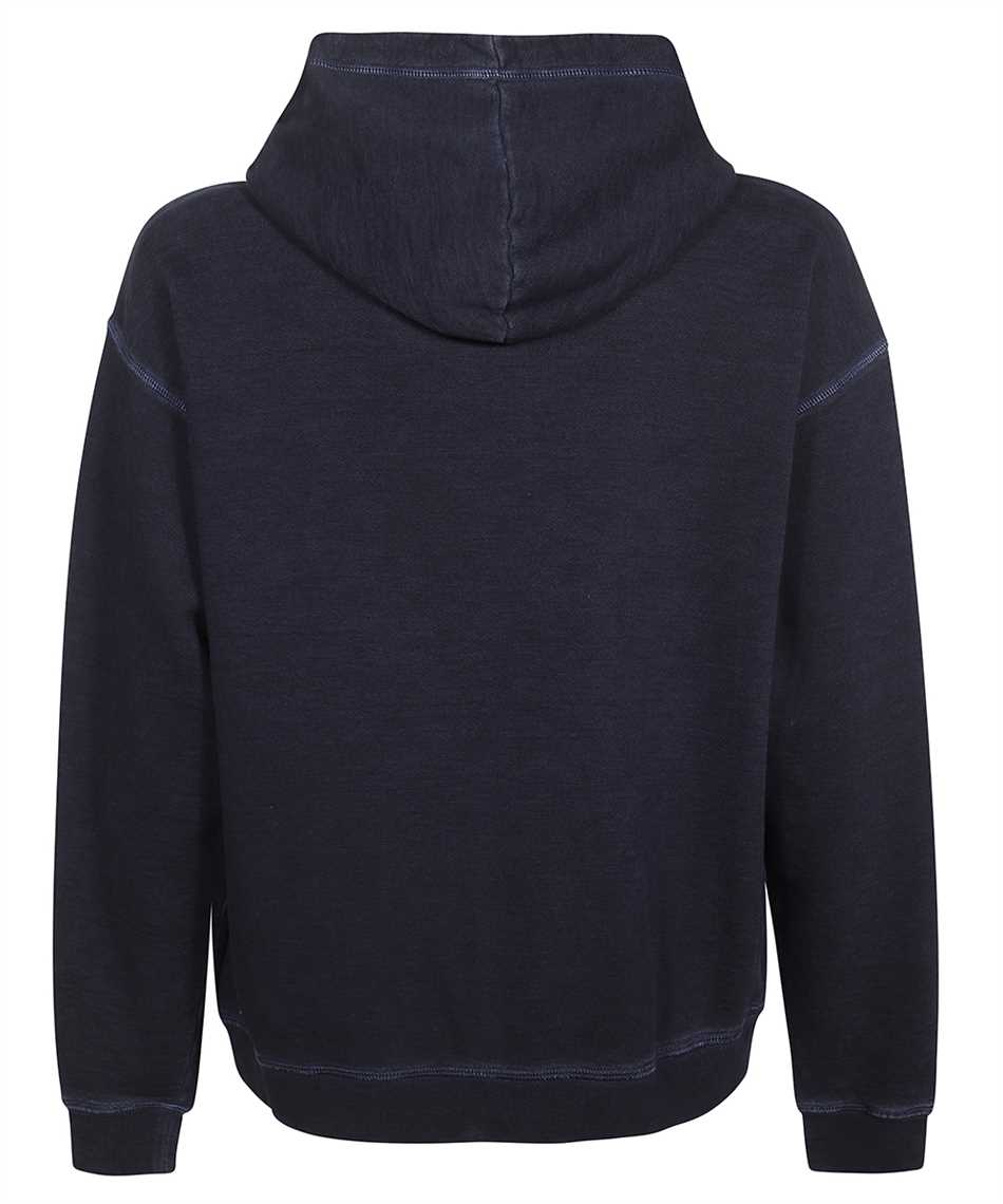 Dsquared2 Full zip hoodie Blauw