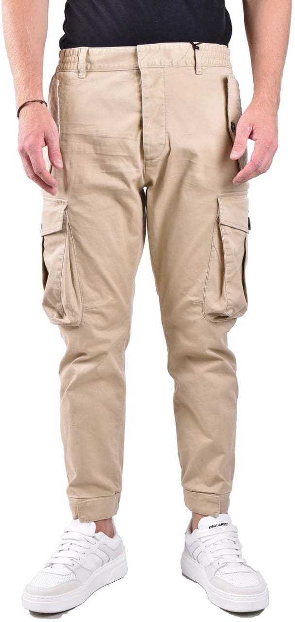 Dsquared2 Trousers Beige Beige