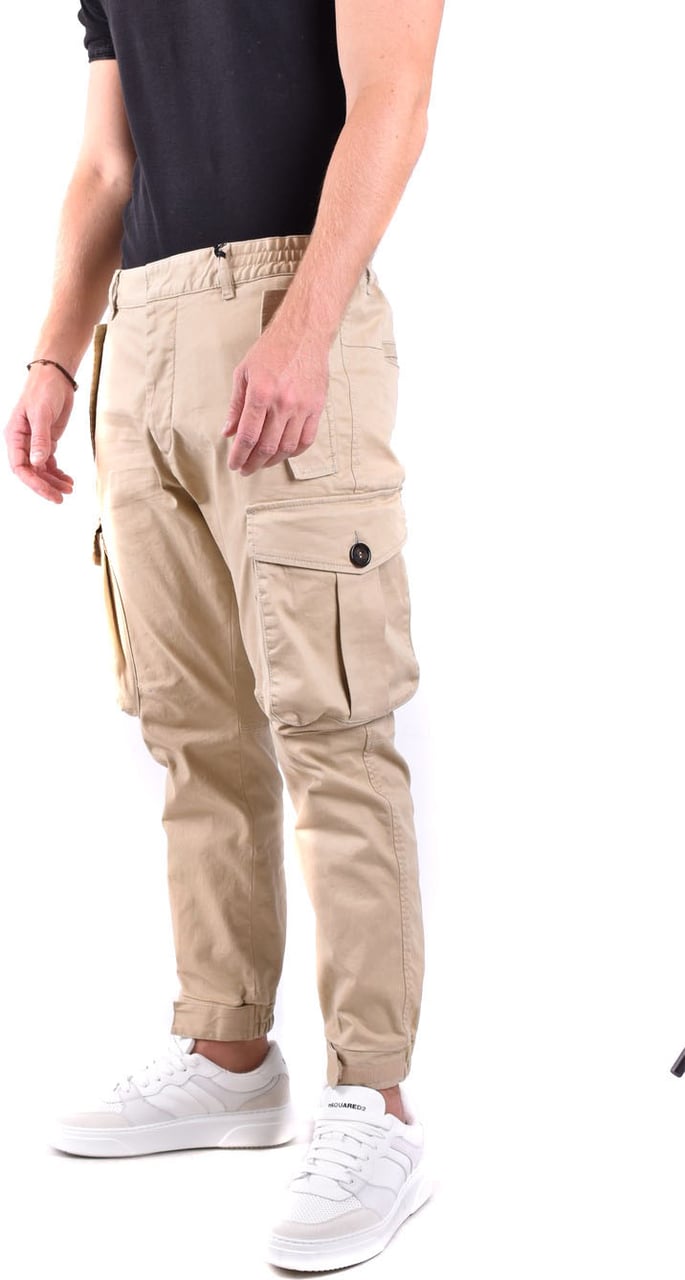 Dsquared2 Trousers Beige Beige