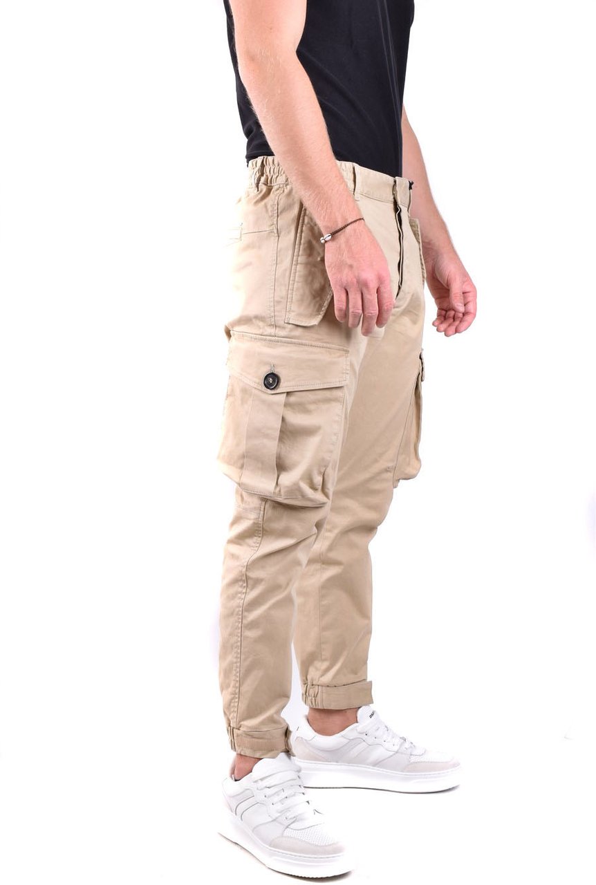 Dsquared2 Trousers Beige Beige