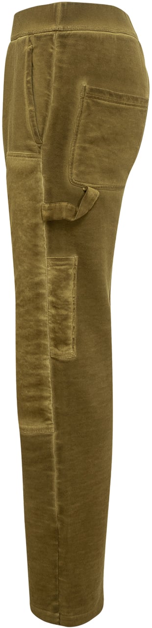 Dsquared2 Barrow Pantaloni Cargo Marroni in Velluto Bruin