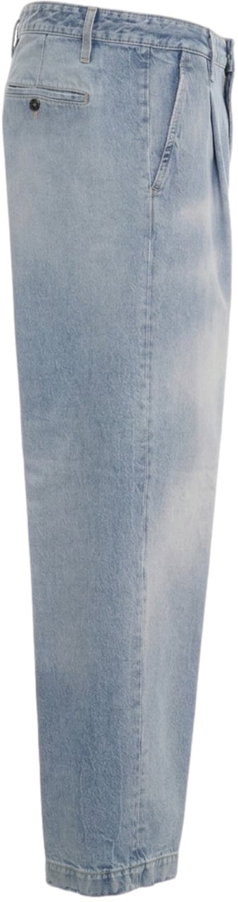 Dsquared2 Loose fit jeans 'One Pleat' Blauw