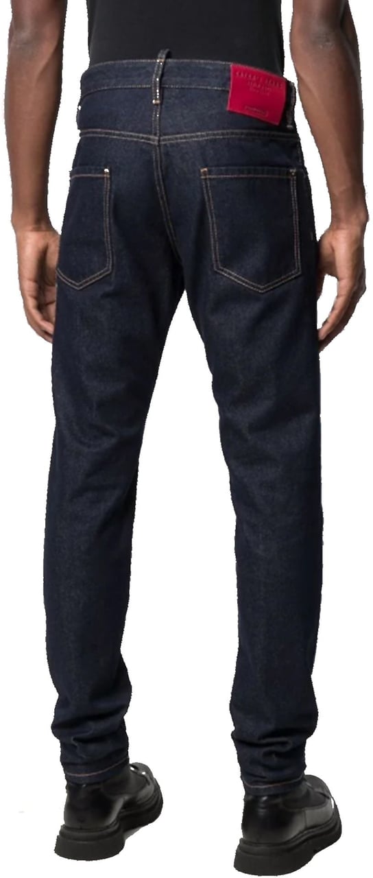 Dsquared2 Dsquared2 Cotton Denim Jeans Blauw