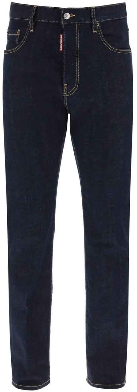 Dsquared2 Dsquared2 Cotton Denim Jeans Blauw