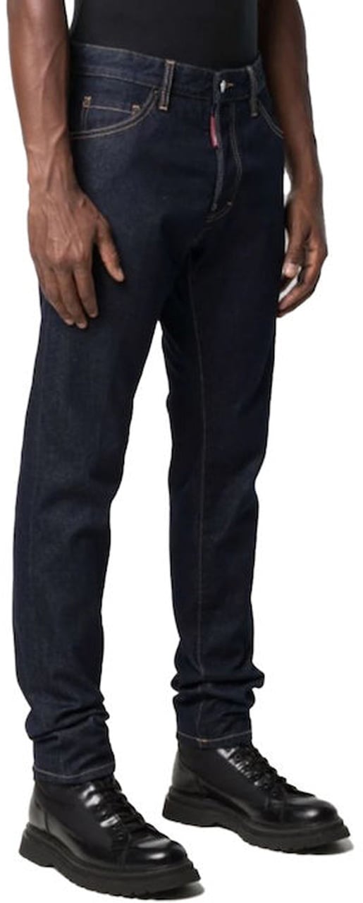 Dsquared2 Dsquared2 Cotton Denim Jeans Blauw