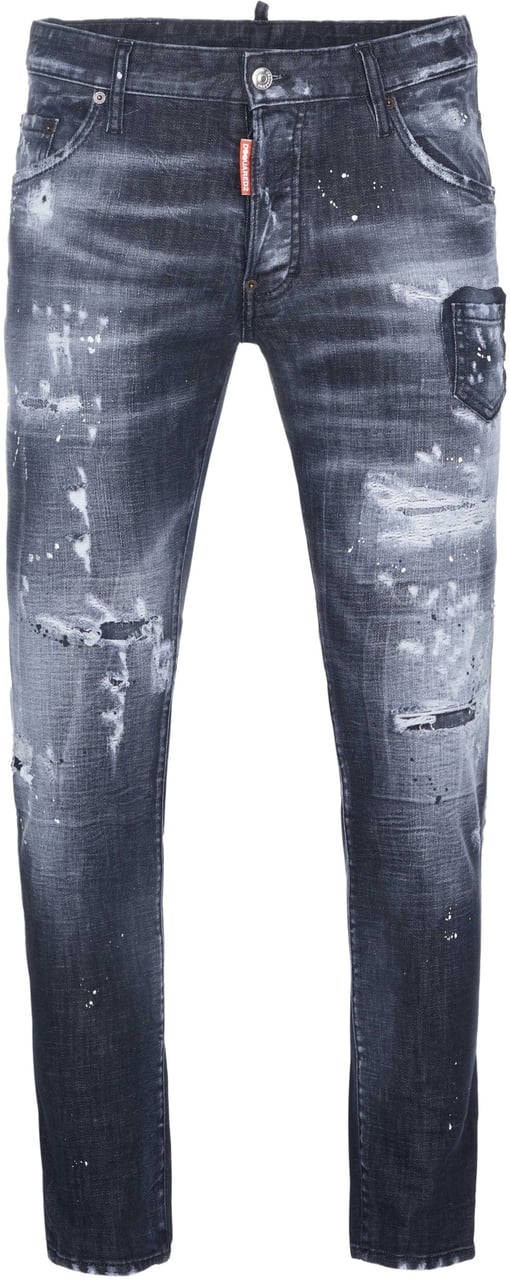 Dsquared2 Dsquared2 Skater Jeans schwarz Zwart