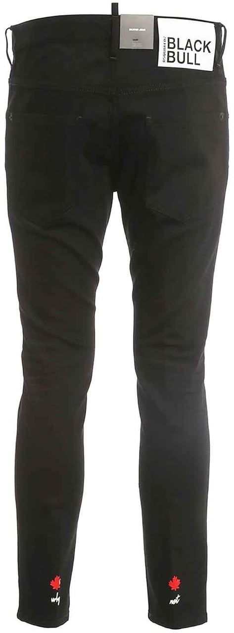 Dsquared2 Dsquared2 Black Bull Skater Jeans Zwart