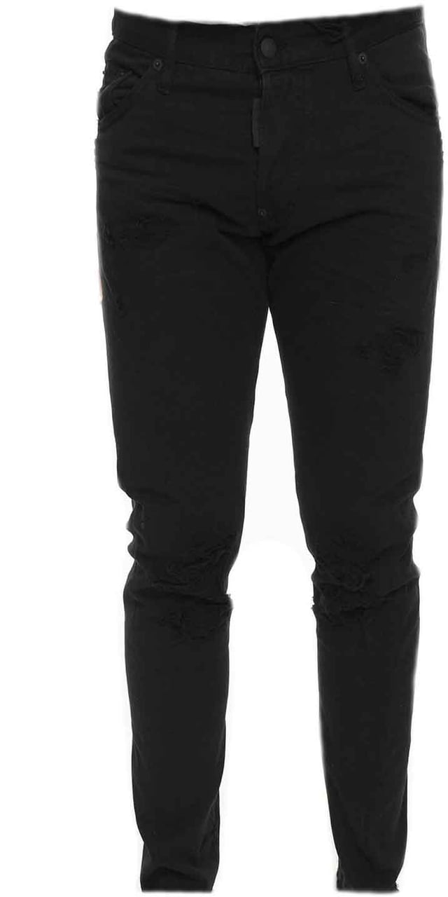 Dsquared2 Dsquared2 Black Bull Skater Jeans Zwart