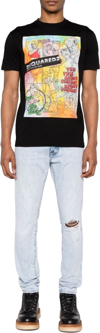 Dsquared2 Cool Guy Distressed Jeans Blauw