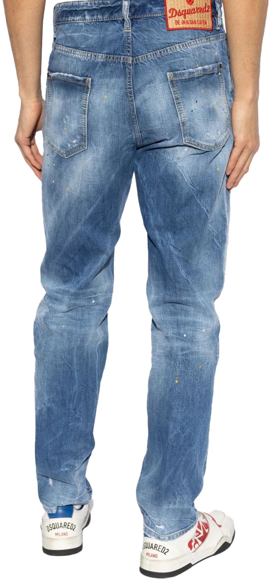 Dsquared2 Trousers Blue Blauw