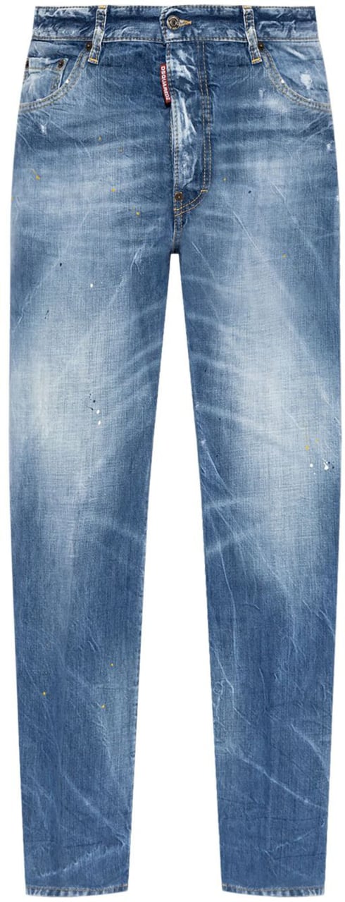 Dsquared2 Trousers Blue Blauw