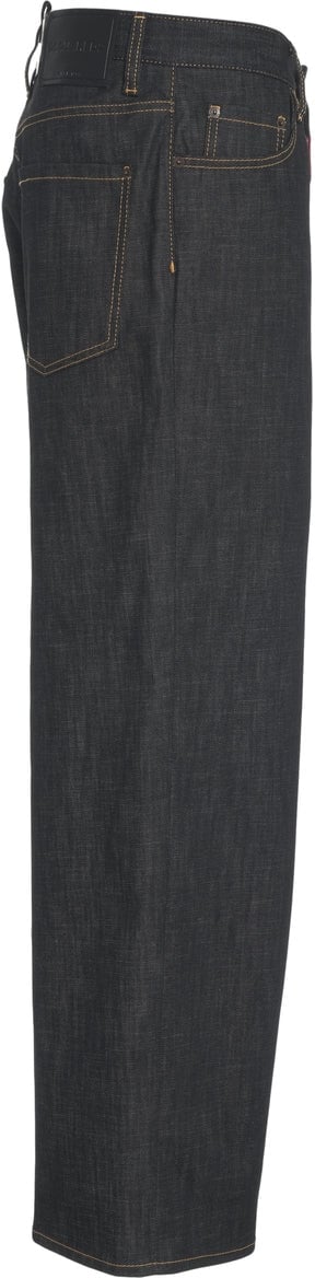 Dsquared2 Wide leg jeans 'Loose' Zwart