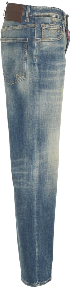 Dsquared2 Jeans straight leg '642' Blauw