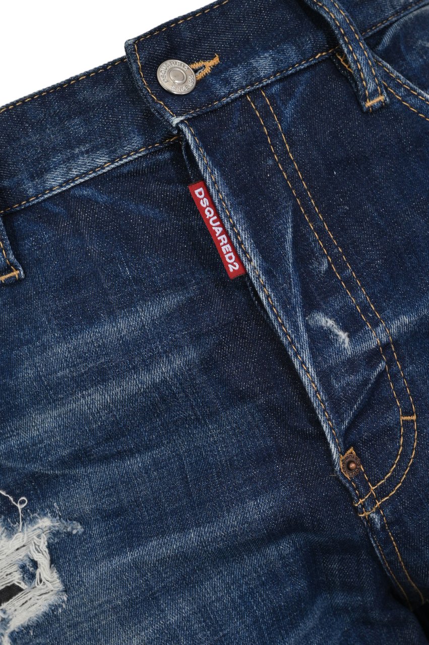 Dsquared2 Trousers Blue Navy