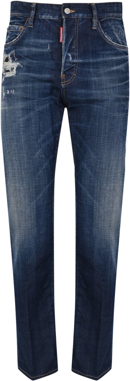 Dsquared2 Trousers Blue Navy