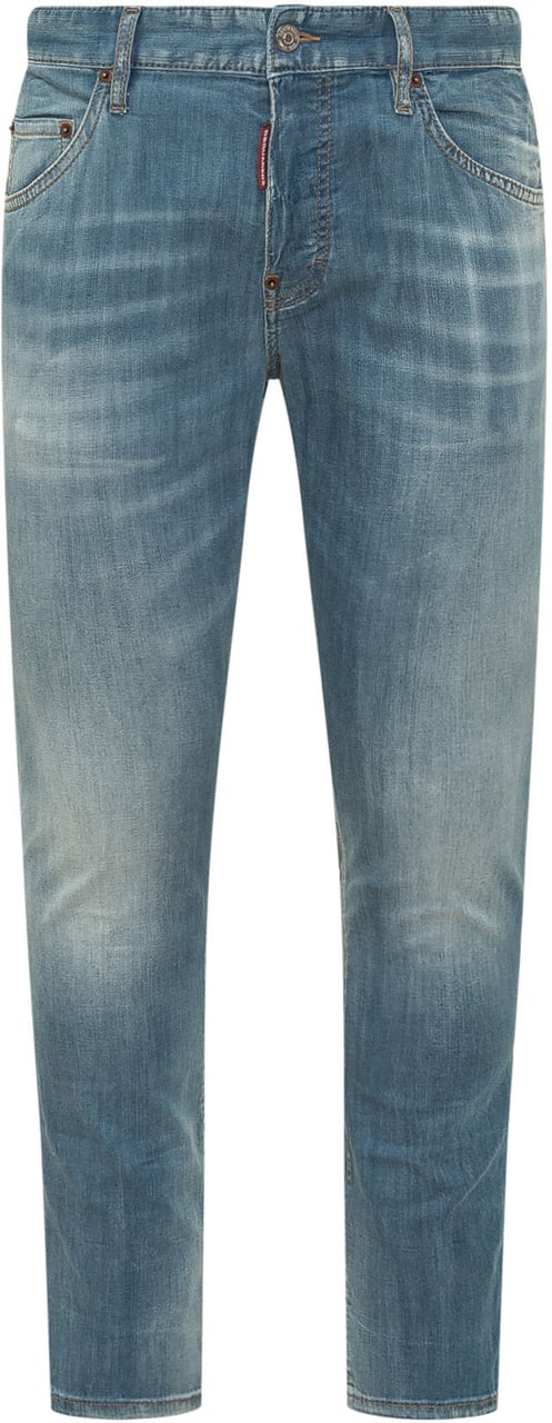 Dsquared2 Jeans Skater con Tasche Blauw