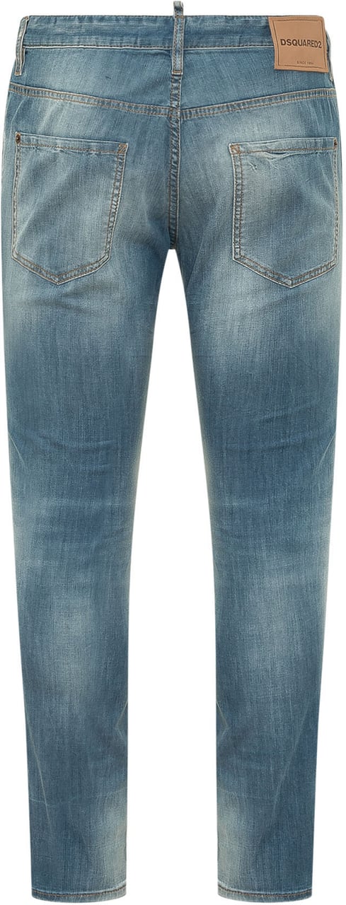 Dsquared2 Jeans Skater con Tasche Blauw