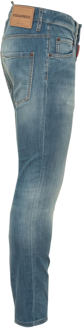 Dsquared2 Jeans Skater con Tasche Blauw
