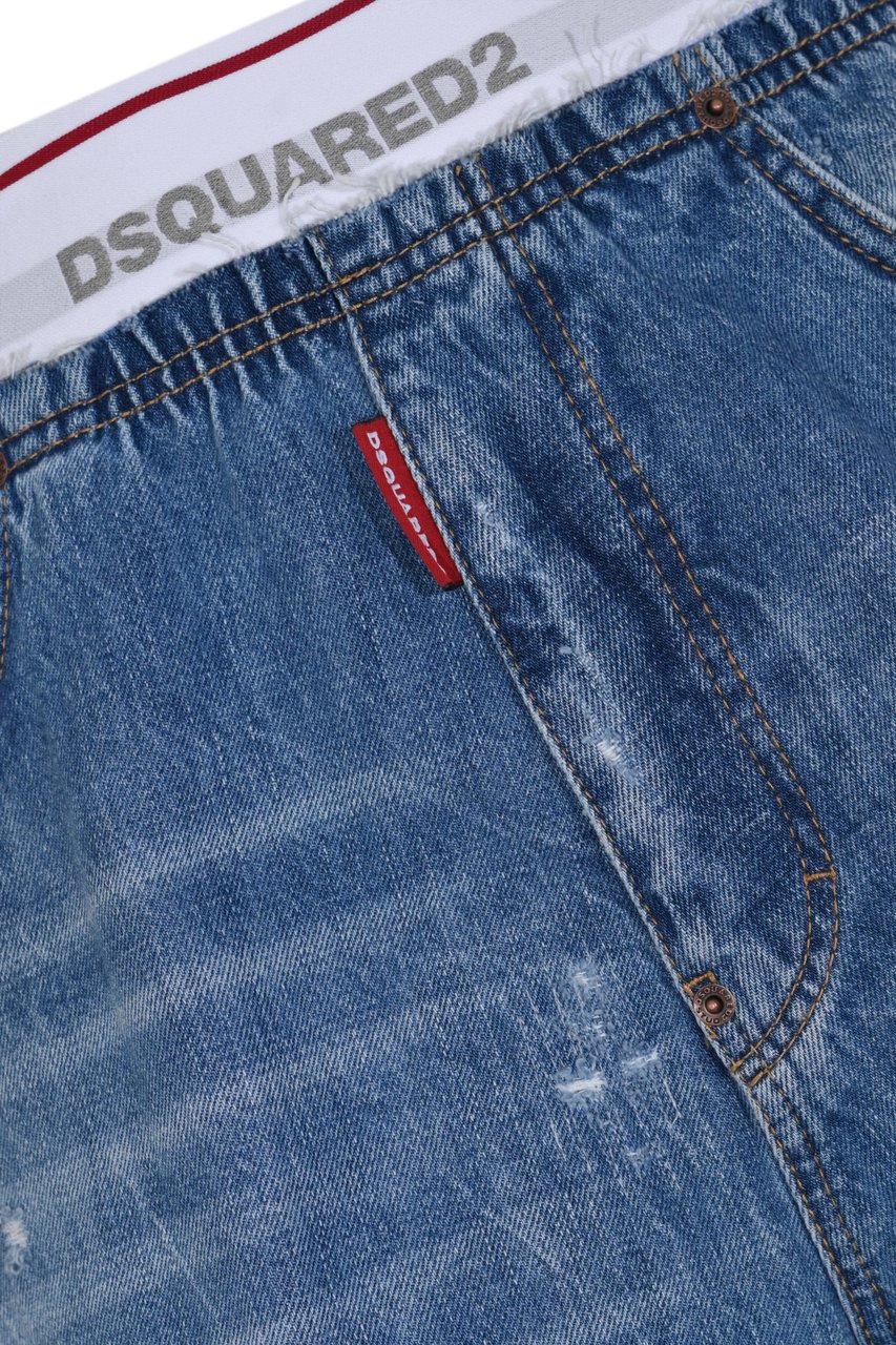 Dsquared2 Shorts Blue Blauw