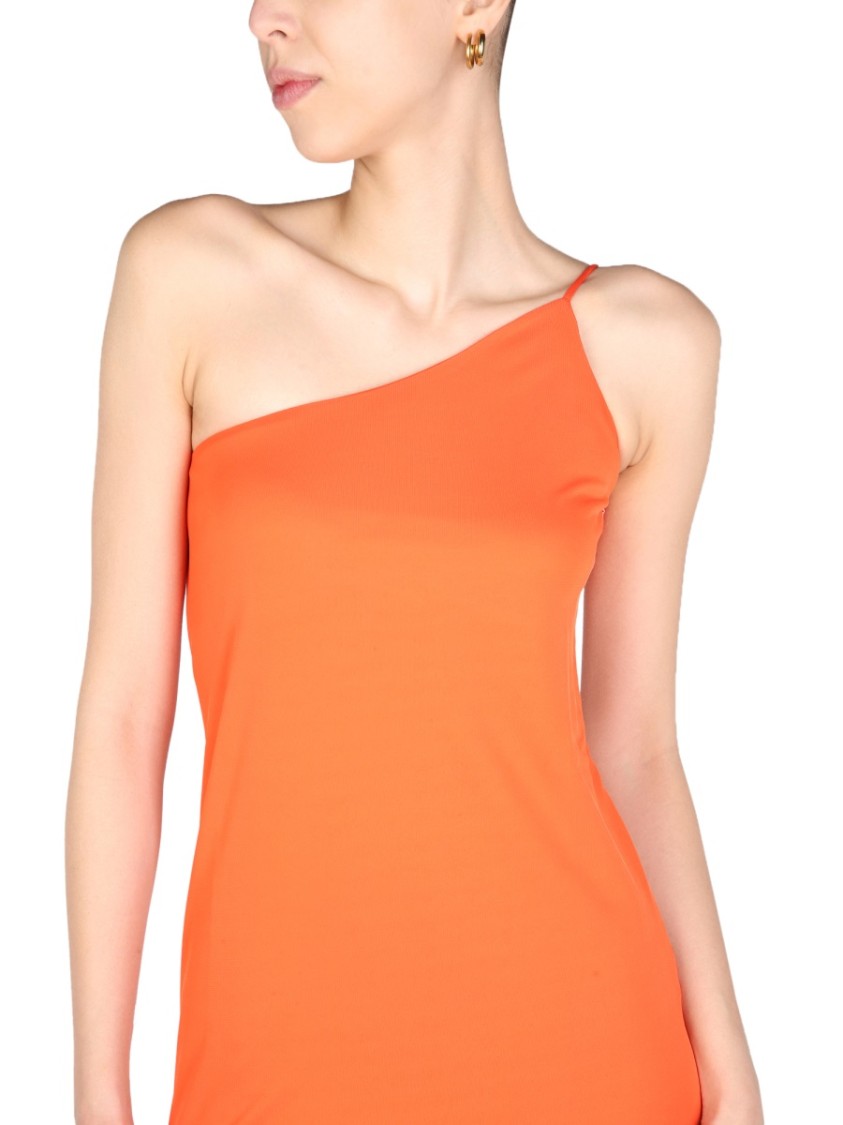 Dsquared2 One-Shoulder Dress Oranje