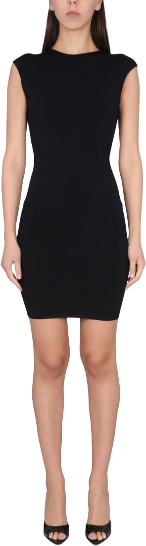 Dsquared2 Slim Fit Dress Zwart
