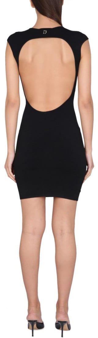 Dsquared2 Slim Fit Dress Zwart