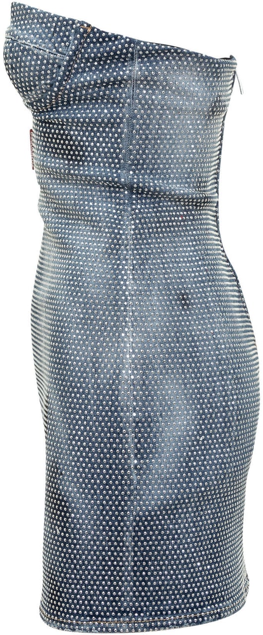 Dsquared2 Abito  Corto Blauw