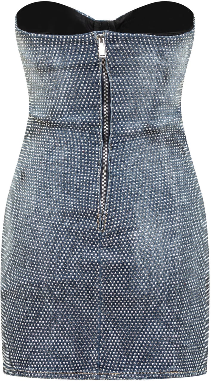 Dsquared2 Abito  Corto Blauw